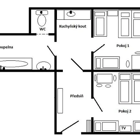 Apartmán Apartmány Karlštejn